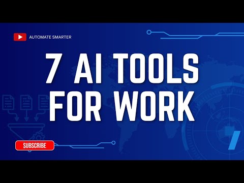 7 AI Tools That Automate Everyday Work Tasks