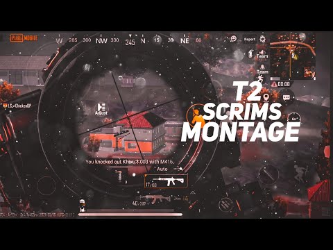 T2 scrims Montage | | pubg mobile montage | bgmi montage | bgmi scrims | lucifer - Bgmi