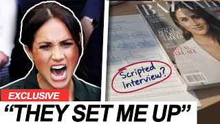 JUST IN: Meghan Markle’s Royal TITLE on the LINE After DISASTROUS Harper’s Bazaar Interview