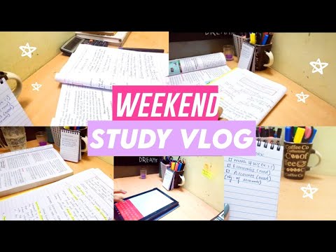 a PRODUCTIVE weekend in my life *quarantine*🍃 study vlog