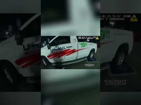 Intense Chase Officer’s Close Call with Reckless Driver