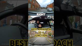 Best approach to a junction. #leftturn #learntodrive #drivinglesson #drivinglessonsforbeginners