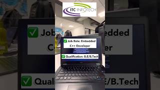 🎯😍ITC Infotech Hiring: Embedded C++ Developer Jobs for Freshers | Apply Now! #csengineer #vlsijobs