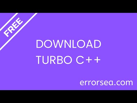 Download and Install Turbo C++ for Windows 10 (Full Installation Guide)