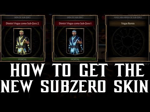 How To Get The New Dimitri Vegas Skin For Sub-Zero | Mortal Kombat 11