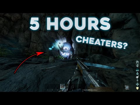 DEFENDING Our Official Cave Base Against CHEATING ALPHAS for 5 hours... ASA PvP Base Defense Arkpoc