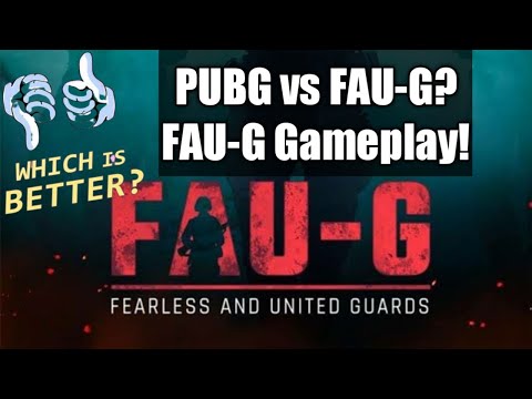 PUBG vs FAUG? | FAUG GAMEPLAY & REVIEW!