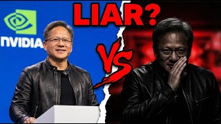 Jensen Huang is Lying to Your Face (Here's Proof)