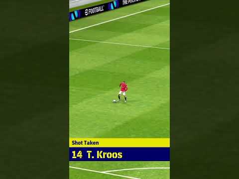 @ToniKroos #Crossbar Shot ⚽️🎯🔥#efootball2024 #manchesterunited #dreamteam @efootball2024