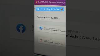 Integrate Facebook Lead Ads with CRM’s💥🚀 #shorts #automation #facebookleadads