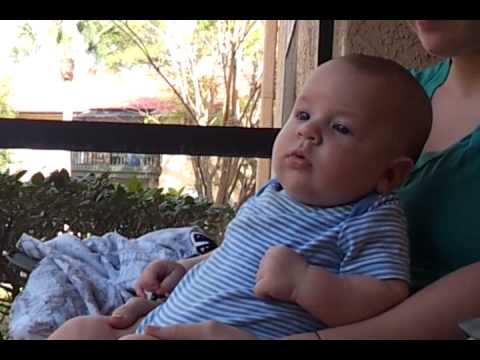 Sitting up!