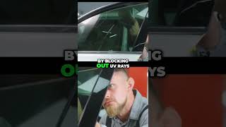 Window Tinting  Protect Your Skin & Eyes While Driving! #windowtint #shorts #uvrays