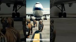 Tigers in runway I Amazing