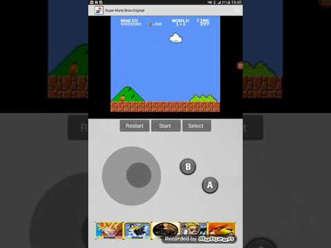 Super mario bros orginal level 1-1 on android