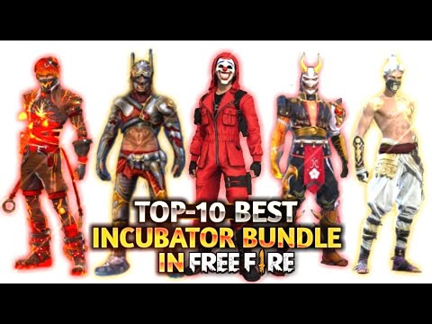 TOP-10 Most Rarest incubator bundle || 10 Best Rarest Bundle in FreeFire || PROS GAMERS