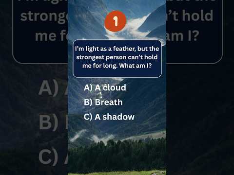 Brain Teaser Quiz : Can You Solve Them?#brainteasers #quiz #quiztime #youtubeshorts #shorts