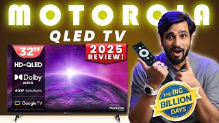 Motorola 32 Inch QLED TV Review (2025 Model): Is it the BEST Budget TV ?