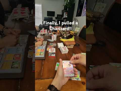Pulled the Charizard from pokemon Scarlet & Violet 151 #pokemon #151  #charizard #unboxing