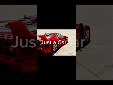 Who said it's just a car.