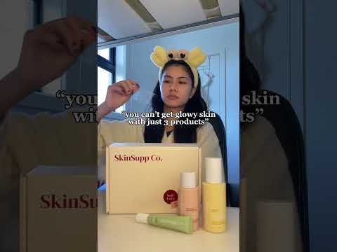 This GLASS SKIN routine will have you GLOWING✨🤞🏻