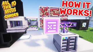A DETAILED, BEGINNER'S Guide To Applied Energistics Storage Systems!  [All The Mods 10 Guide]