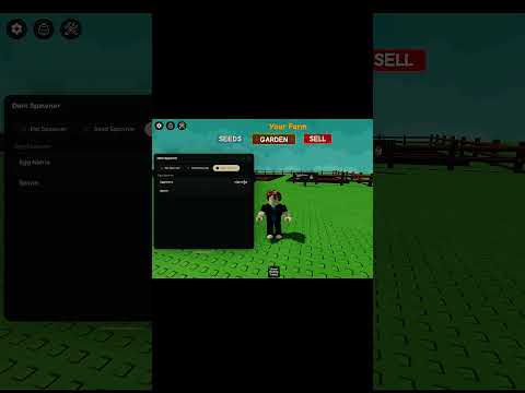 Grow a garden pet & seed spawner script #petsimulator99 #gardeningsupplies #petsimulatox