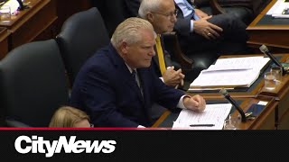 Opposition leaders grill Premier Ford on skills development fund on first day of fall session