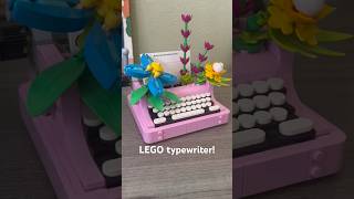 Typewriter LEGO set ⌨️🩷Speed build #lego #typewriter #building #legocreator