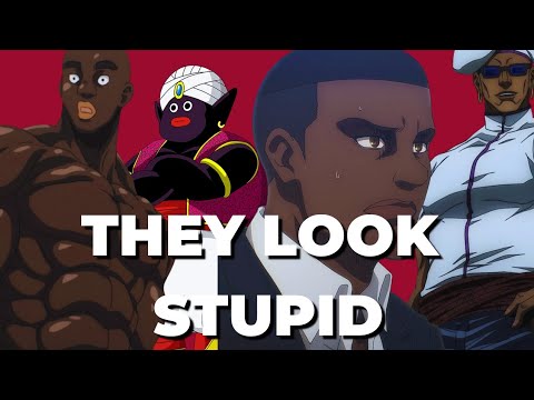 The REAL problem with Black anime characters