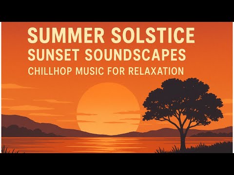 Summer Solstice Sunset Soundscapes | Chillhop Music for Relaxation