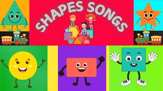 The Shapes Song || Nursery Rhymes || shapes rhymes #kidssongs #nurseryrhymes #shapesforkids #shapes