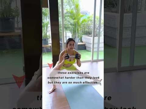 #malaikaarora shares her #workout routine #abs #shorts @GlamGossips_Official