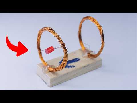 Build a Wireless Power Transfer Circuit with Just 2 Components!