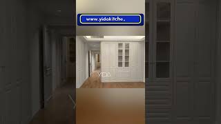 "Tech Meets Tradition 📱 Smart Cabinets by YIDA HOME"