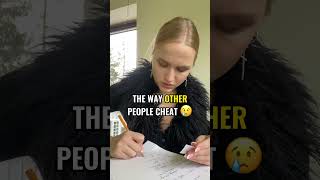 THE TEACHER CAUGHT YOU CHEATING 🥵  #cheating #exams #goodmarks #study #forbiddenpen #ad