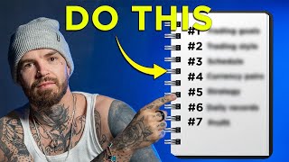 How To Make Your First Trading Plan Step By Step