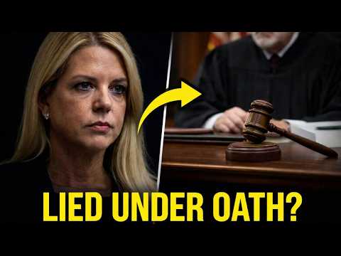 Pam Bondi EXPOSED for Lying Under Oath — Judge Opens Door to PRISON