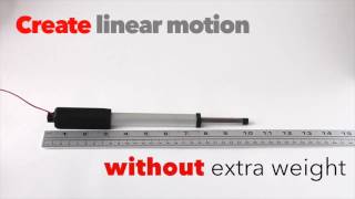 Morai Motion Inline Nexus Micro Linear Actuator 4 Inch Stroke