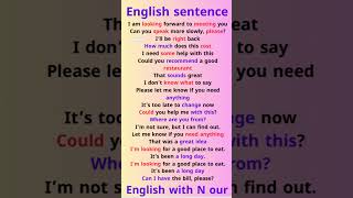 "Master English in Seconds: Short & Powerful Sentences!"