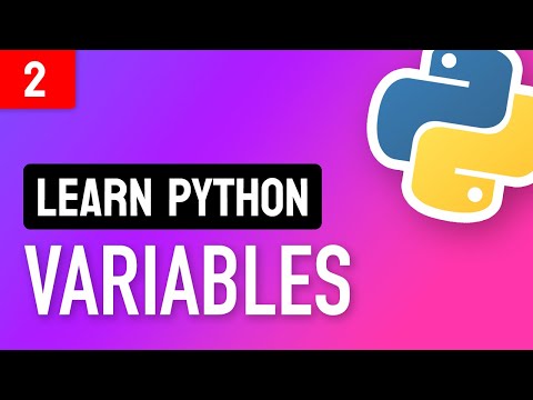 Learn Python • #2 Variables and Data Types • Python's Building Blocks