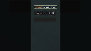 How to Use append() Method in Python Lists#PythonProgramming #PythonLists #CodeWithPython