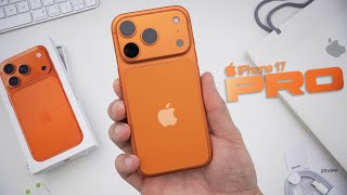 Apple iPhone 17 Pro Unboxing, Hands-On & First Impressions! (Cosmic Orange)