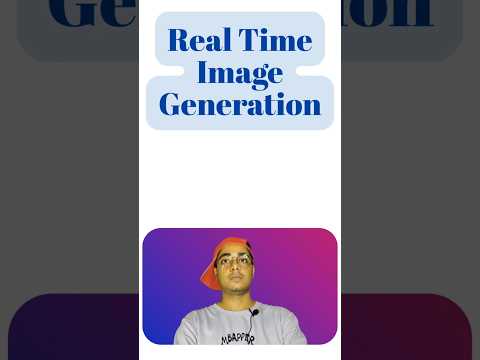 Realtime Image Generation with AI