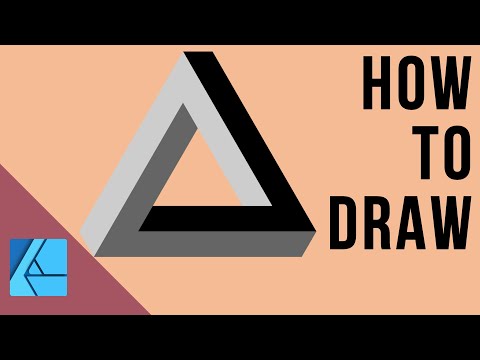 How to Draw the Impossible Triangle in Affinity Designer