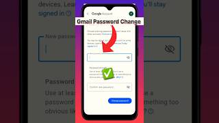 Gmail Ka Password Change Kaise Kare💯#gmailpassword#gmail#gmailpasswordchange#shorts#gmailaccount