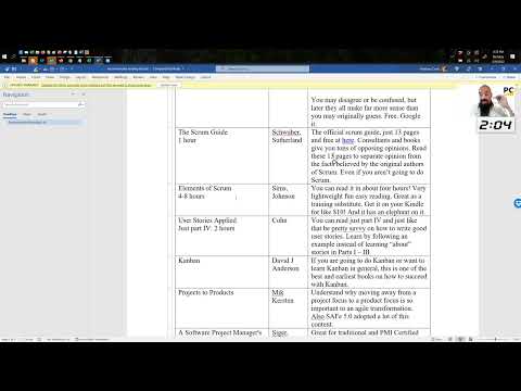 Agile Reading List Experiment