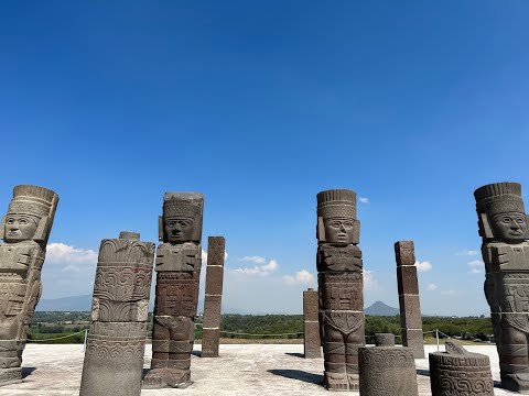 Testimony of UNUSUAL CELESTIAL ACTIVITY at TULA PYRAMIDS in MEXICO during the VENUS/SUN OCT 2022