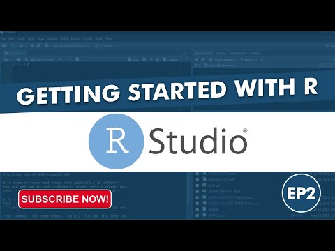 02 - Getting Started with R | Create and Save File in R