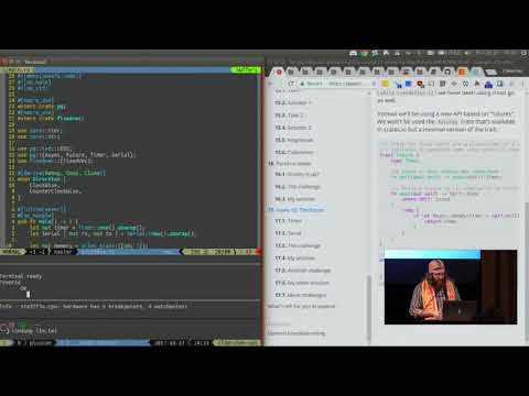 Lightning Talk - Embedded Rust — Cameron Dershem
