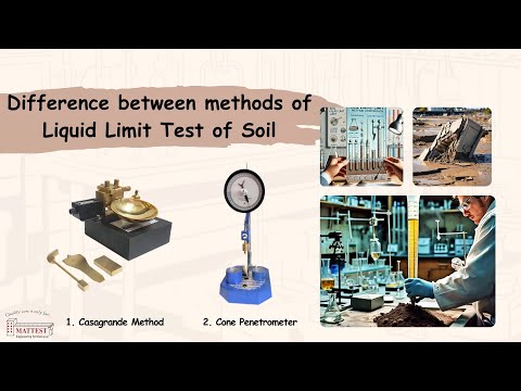 Liquid Limit Test of soil | Casagrande vs. Cone Penetrometer